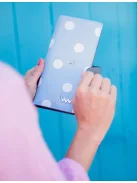 Vuch Cissy Light Blue nagy pöttyös patentos pénztárca