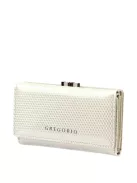 Gregorio CB-108 bézs bőr  kicsi pénztárca