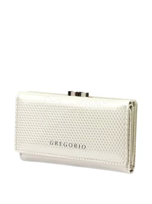 Gregorio CB-108 bézs bőr  kicsi pénztárca