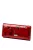 Gregorio lakk bőr pénztárca BTS-106 piros lepkés