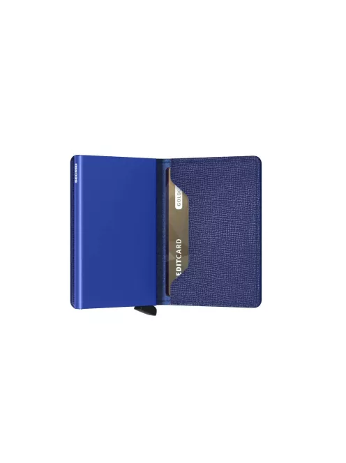 Secrid Slimwallet Crisple Cobalt automata kártyatartó 
