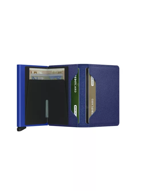 Secrid Slimwallet Crisple Cobalt automata kártyatartó 