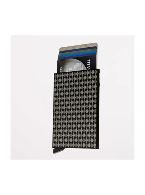 Secrid Cardprotector laser diamond black automata kártyatartó