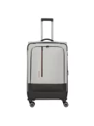Travelite Crosslite L bővíthető nagy méretű bőrönd natur 92949-40