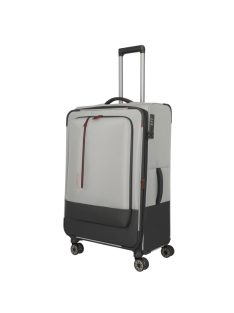   Travelite Crosslite L bővíthető nagy méretű bőrönd natur 92949-40