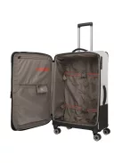 Travelite Crosslite L bővíthető nagy méretű bőrönd natur 92949-40