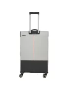 Travelite Crosslite L bővíthető nagy méretű bőrönd natur 92949-40