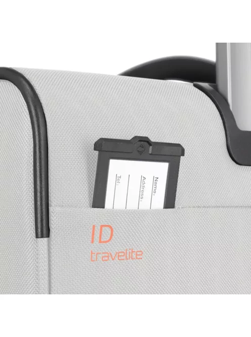 Travelite Crosslite L bővíthető nagy méretű bőrönd natur 92949-40