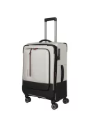 Travelite Crosslite M bővíthető közepes bőrönd natur