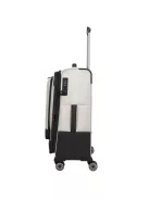 Travelite Crosslite M bővíthető közepes bőrönd natur
