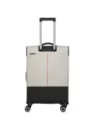 Travelite Crosslite M bővíthető közepes bőrönd natur