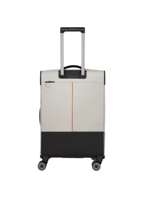 Travelite Crosslite M bővíthető közepes bőrönd natur