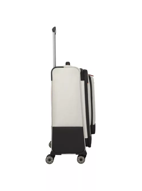 Travelite Crosslite M bővíthető közepes bőrönd natur