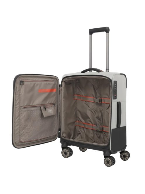 Travelite Crosslite S kabinbőrönd natur