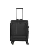 Travelite Crosslite S bővíthető kabinbőrönd fekete 92947-01
