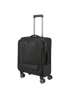   Travelite Crosslite S bővíthető kabinbőrönd fekete 92947-01