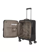 Travelite Crosslite S bővíthető kabinbőrönd fekete 92947-01