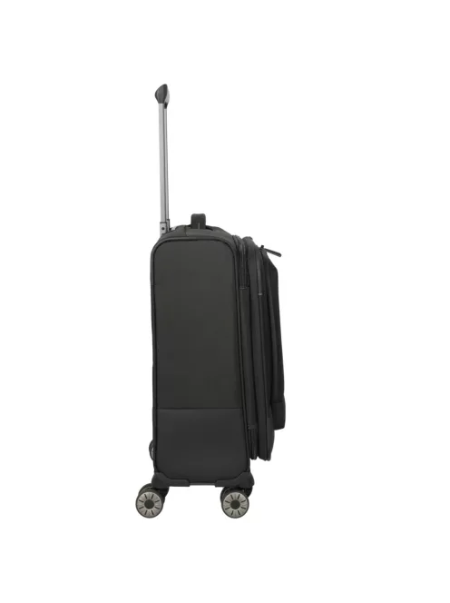 Travelite Crosslite S bővíthető kabinbőrönd fekete 92947-01