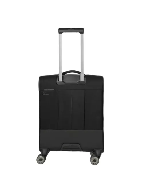 Travelite Crosslite S bővíthető kabinbőrönd fekete 92947-01