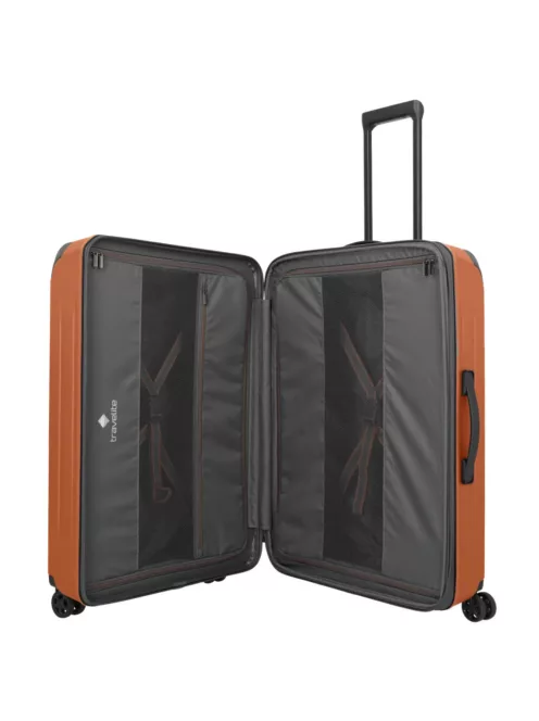 Travelite Dynamic L nagy méretű bőrönd barna