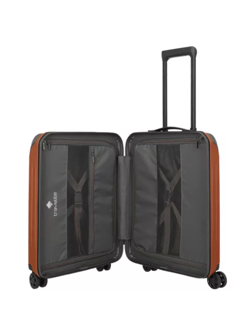 Travelite kabin bőrönd Dynamic S barna