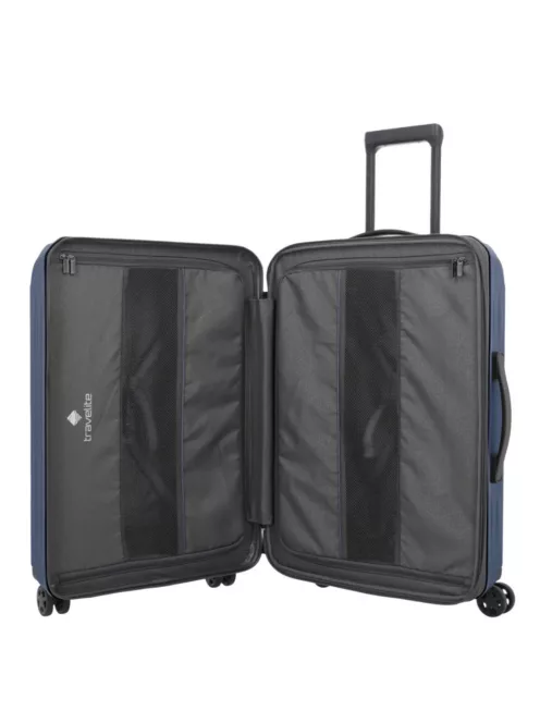 Travelite Dynamic M közepes méretű bőrönd kék