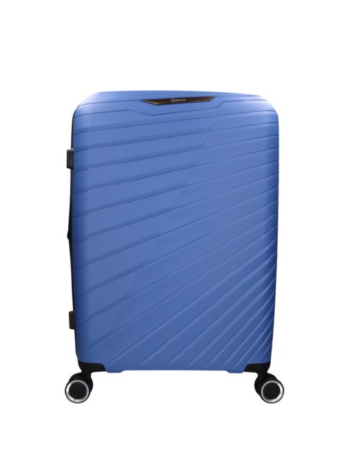 Benzi 5808 L bővíthető nagy méretű bőrönd kék