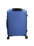 Benzi 5808 L bővíthető nagy méretű bőrönd kék