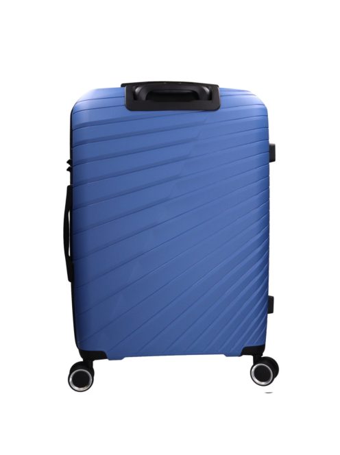 Benzi 5808 L bővíthető nagy méretű bőrönd kék