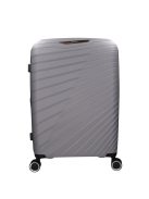 Benzi 5808 L bővíthető nagy méretű bőrönd szürke