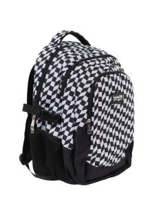 Budmil Edwin hátizsák fekete fehér 10110149/S85