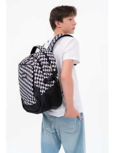 Budmil Edwin hátizsák fekete fehér 10110149/S85