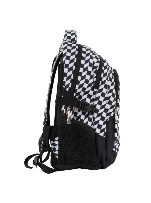 Budmil Edwin hátizsák fekete fehér 10110149/S85