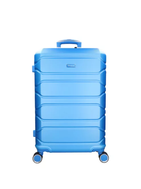 Benzi 5807 M közepes bőrönd világoskék