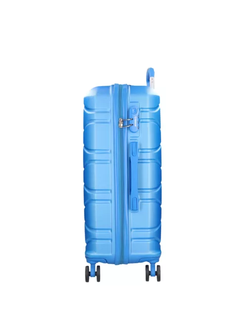 Benzi 5807 M közepes bőrönd világoskék