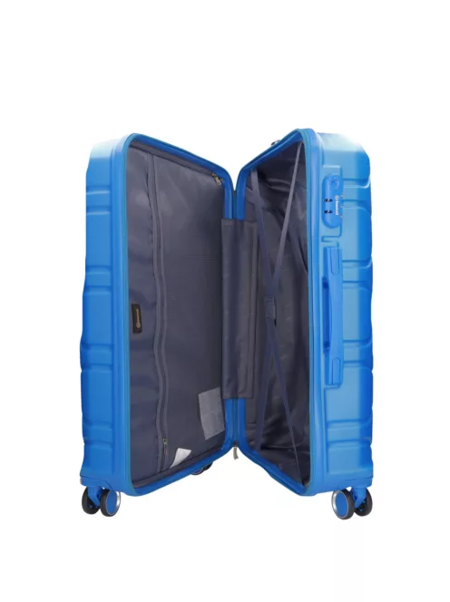 Benzi 5807 M közepes bőrönd világoskék