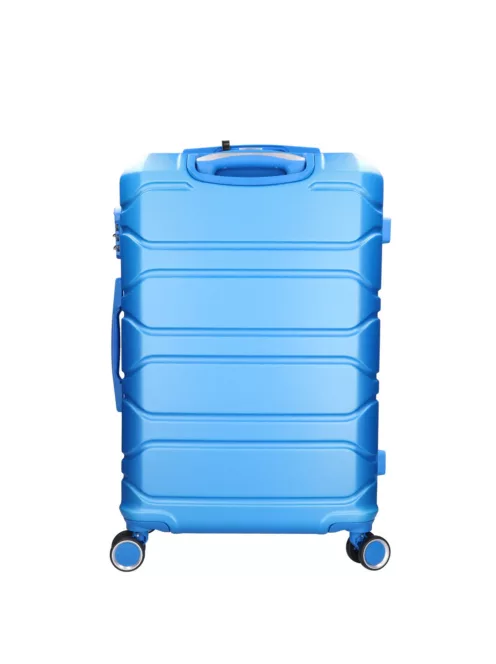 Benzi 5807 M közepes bőrönd világoskék