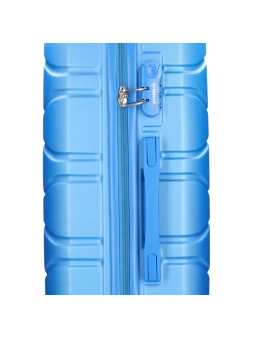 Benzi 5807 M közepes bőrönd világoskék
