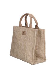 David Jones női szalma táska CM7531 Taos Taupe