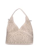 Hernan Bag H365 bézs shopper táska és kis táska egyben