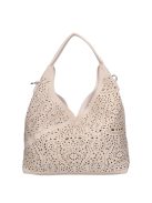 Hernan Bag H365 bézs shopper táska és kis táska egyben