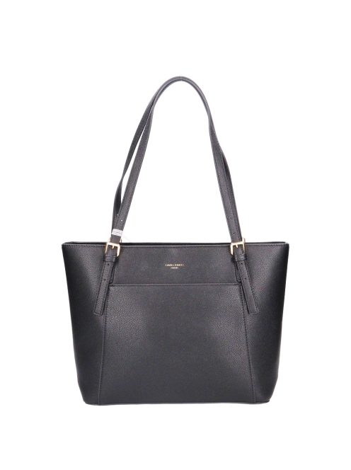 David JonesCM7191 fekete női válltáska A4-es méret