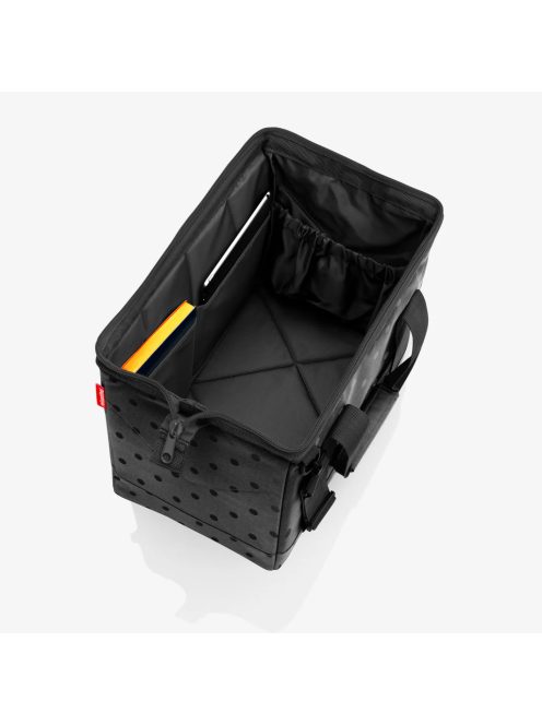 Reisenthel Allrounder M glossy dots black MS7075 utazótáska