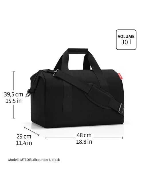 Reisenthel Allrounder L garden blue MT4104 utazótáska