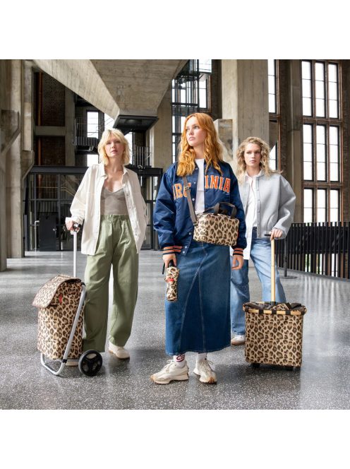 Reisenthel Coolerbag M pocket leo macchiato LF6048 hűtőtáska