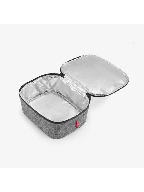 Reisenthel Coolerbag M pocket twist silver LF7052 hűtőtáska