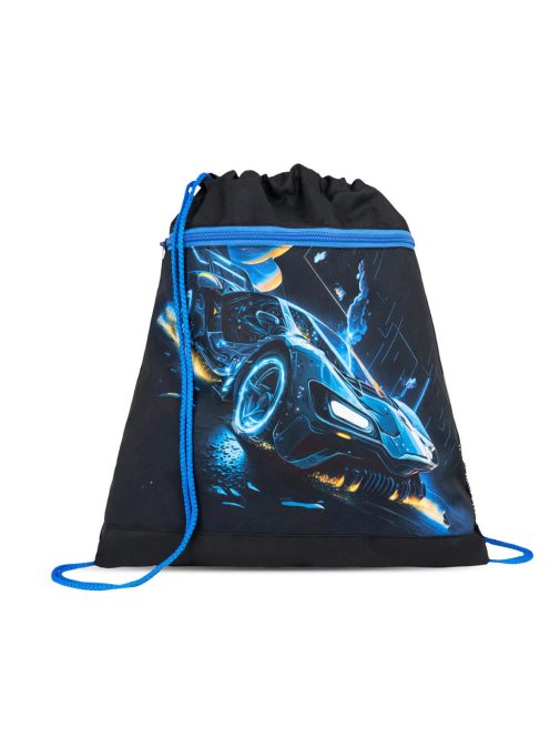 Belmil Fastline kék autós elsős iskolatáska szett