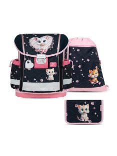 Belmil Cute Kittens cicás elsős iskolatáska szett