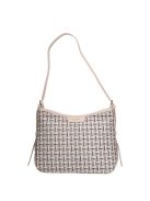 David Jones CM7605 bézs fekete női válltáska