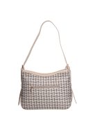 David Jones CM7605 bézs fekete női válltáska